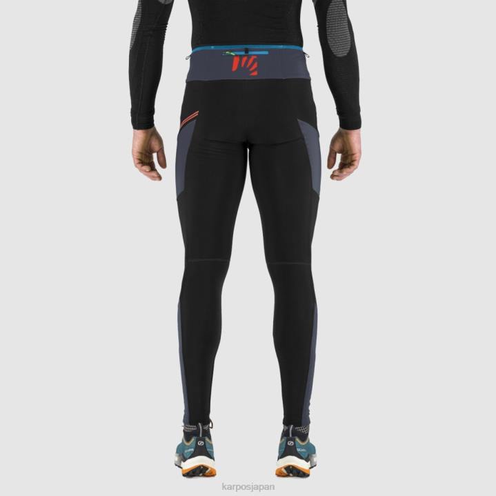 パンツ| ブラック/墨汁/グレナデン Karpos 男性 ラバレドプラスウィンタータイト F4DL577