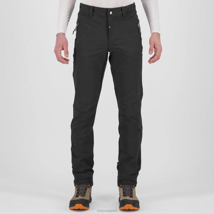 パンツ| 黒/墨汁 Karpos 男性 バーナーレ エボ パンツ F4DL582