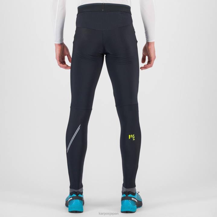 パンツ| 黒 Karpos 男性 連邦タイト F4DL602