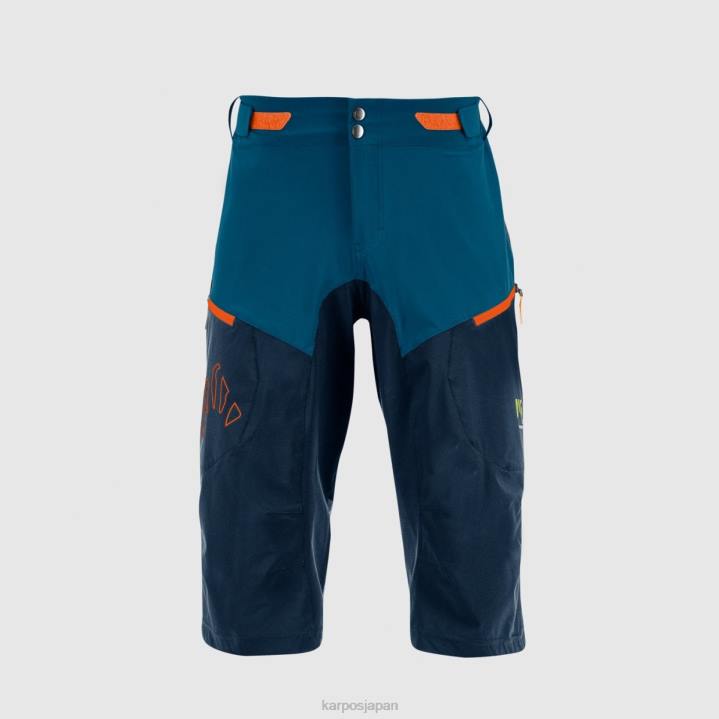 短い| モロッカンブルー/宇宙 Karpos 男性 ヴァルフェデリアエボショーツ F4DL615