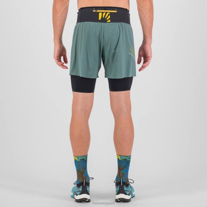 短い| 北大西洋/黒 Karpos 男性 センギアショート F4DL635