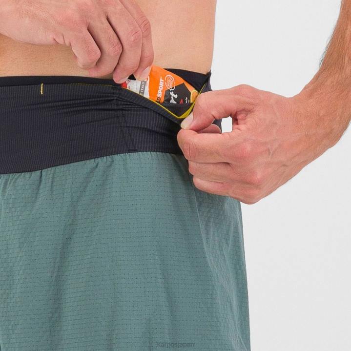 短い| 北大西洋/黒 Karpos 男性 センギアショート F4DL635