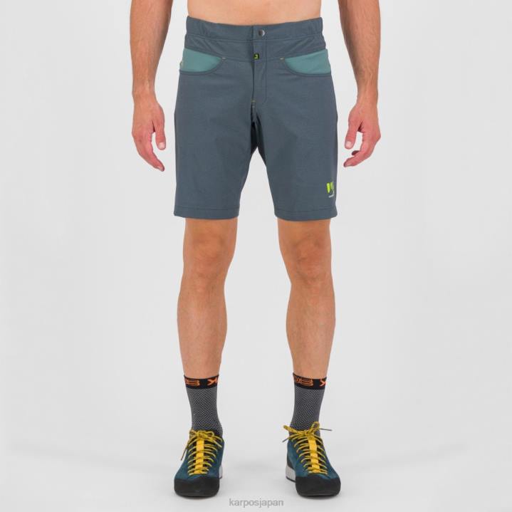 短い| ダークスレート/北大西洋/レモ Karpos 男性 ドラダ バミューダ F4DL642