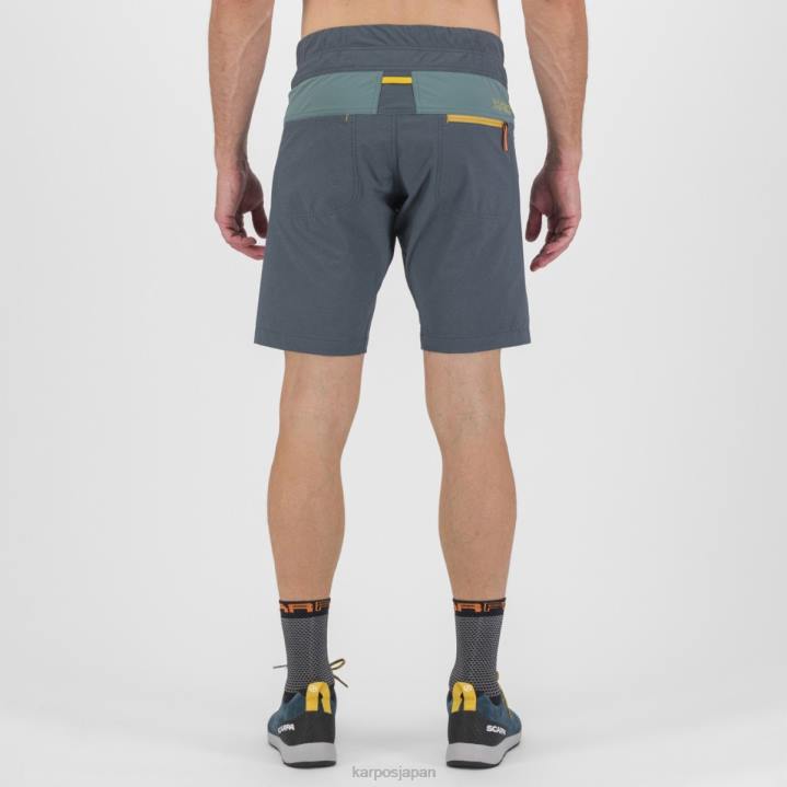短い| ダークスレート/北大西洋/レモ Karpos 男性 ドラダ バミューダ F4DL642
