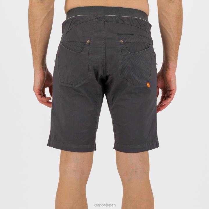 短い| 濃い灰色 Karpos 男性 ノゲラ バミューダ F4DL646