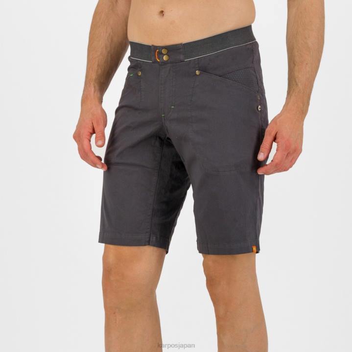 短い| 濃い灰色 Karpos 男性 ノゲラ バミューダ F4DL646