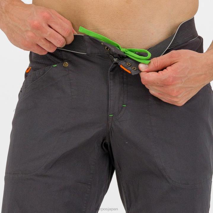 短い| 濃い灰色 Karpos 男性 ノゲラ バミューダ F4DL646