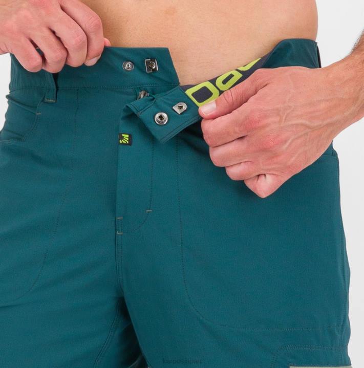 短い| 暗い海/波しぶき Karpos 男性 ファンタジア バミューダ F4DL679