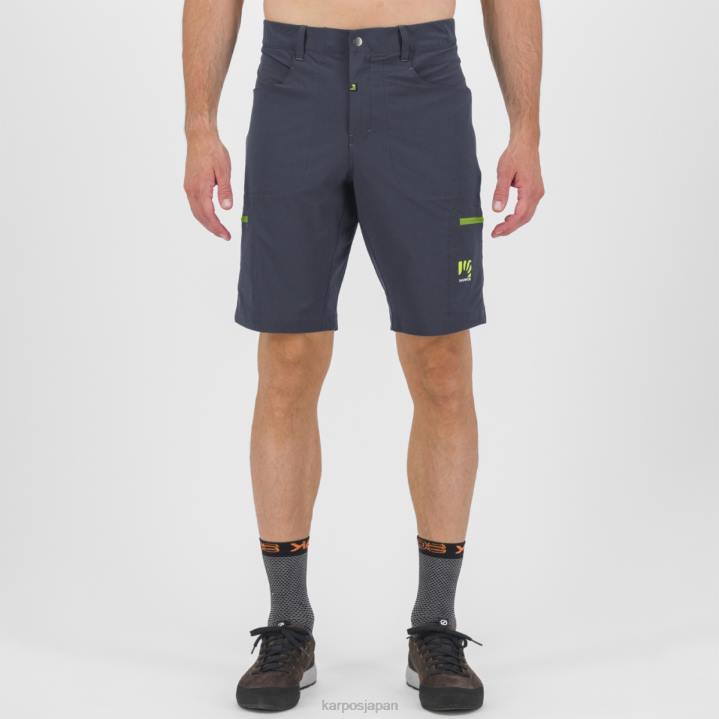 短い| オンブルブルー/ジャスミングリーン Karpos 男性 ファンタジア バミューダ F4DL682