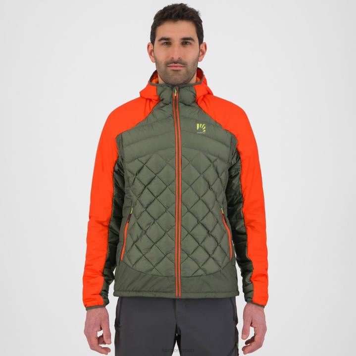 ジャケット| タイム/スパイシーオレンジ Karpos 男性 ラステイ アクティブプラスジャケット F4DL73