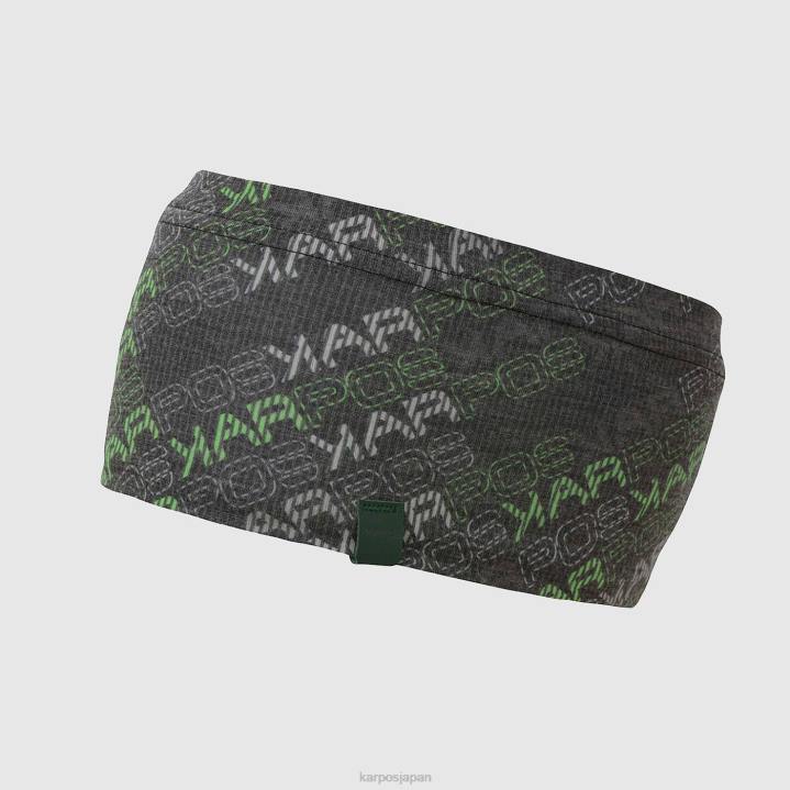 帽子| 黒ダークグレー Karpos 男性 コッポロ メリノ ヘッドバンド F4DL762