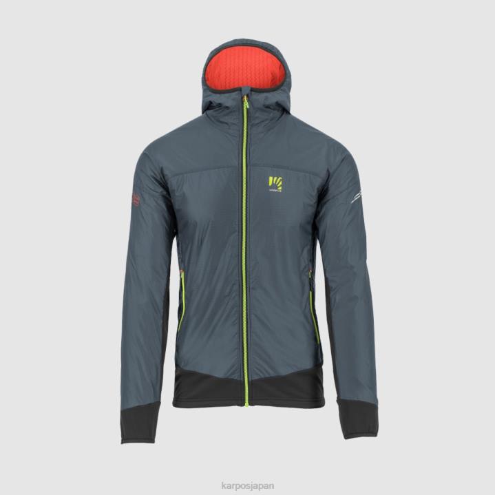 ジャケット| ダークスレート/ブラック Karpos 男性 フェデラジャケット F4DL78