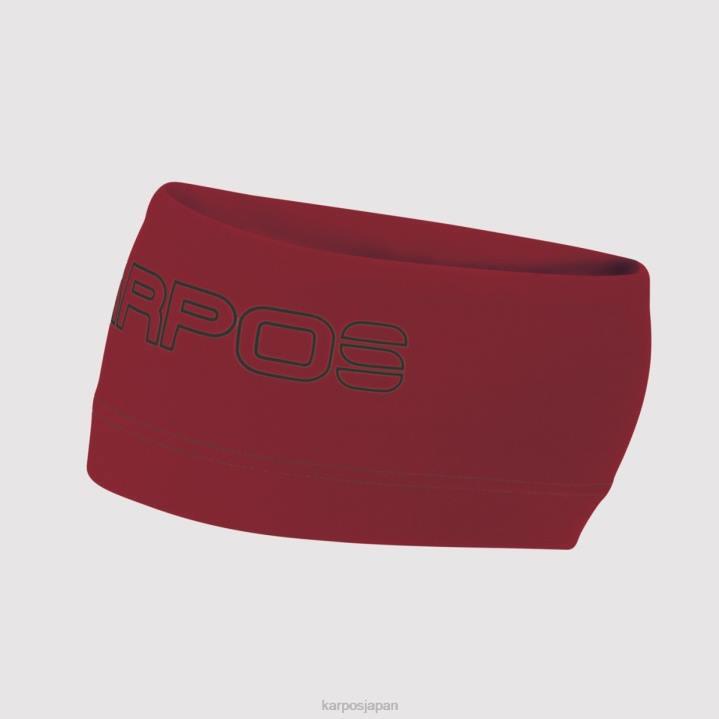 帽子| ジェスターレッド/インディアインク Karpos 男性 アラーニャヘッドバンド F4DL780