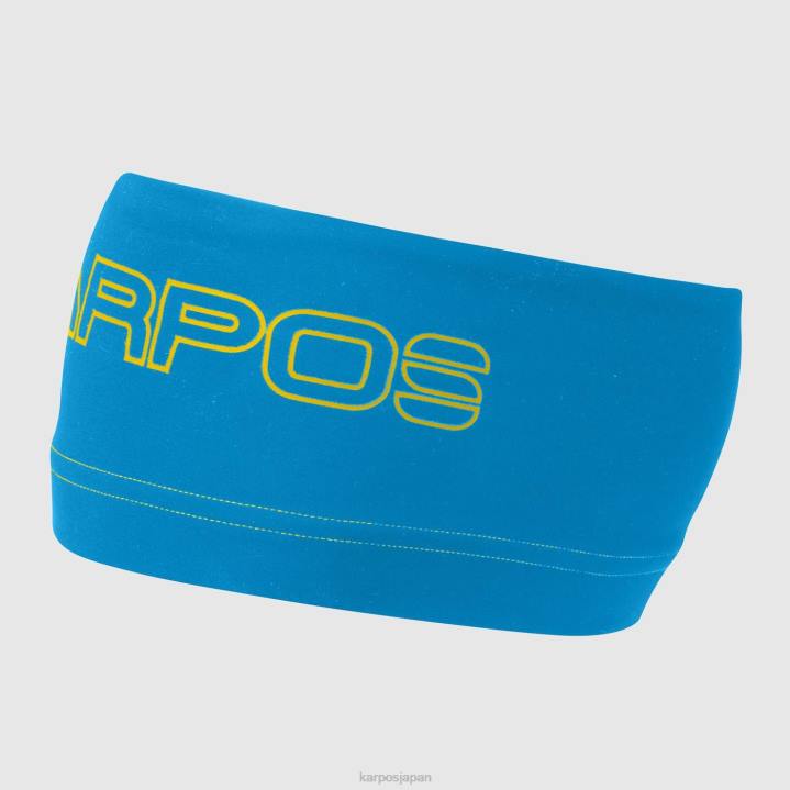 帽子| ディーバブルー/サルファー Karpos 男性 アラーニャヘッドバンド F4DL787