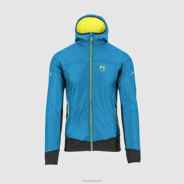 ジャケット| ブルージュエル/ブラック Karpos 男性 フェデラジャケット F4DL79