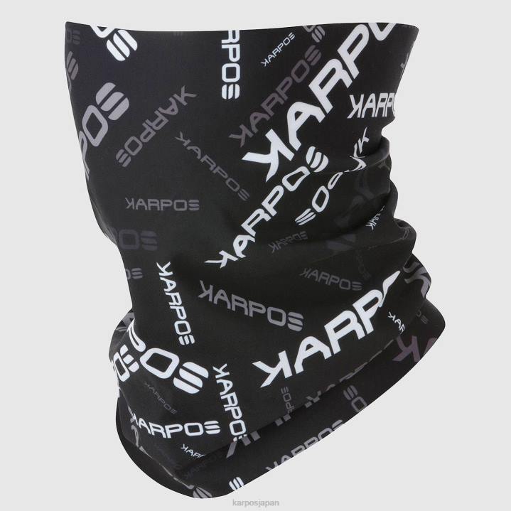 ネックウォーマー| ブラックグレー Karpos 男性 ペルモネックウォーマー F4DL798
