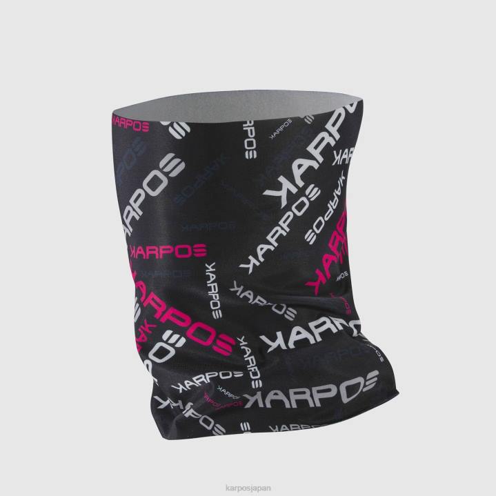 ネックウォーマー| ブラック/キャバレー/ホワイト Karpos 男性 ペルモネックウォーマー F4DL800