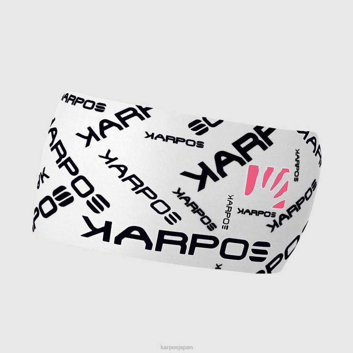 帽子| 白黒 Karpos 男性 ペルモヘッドバンド F4DL824