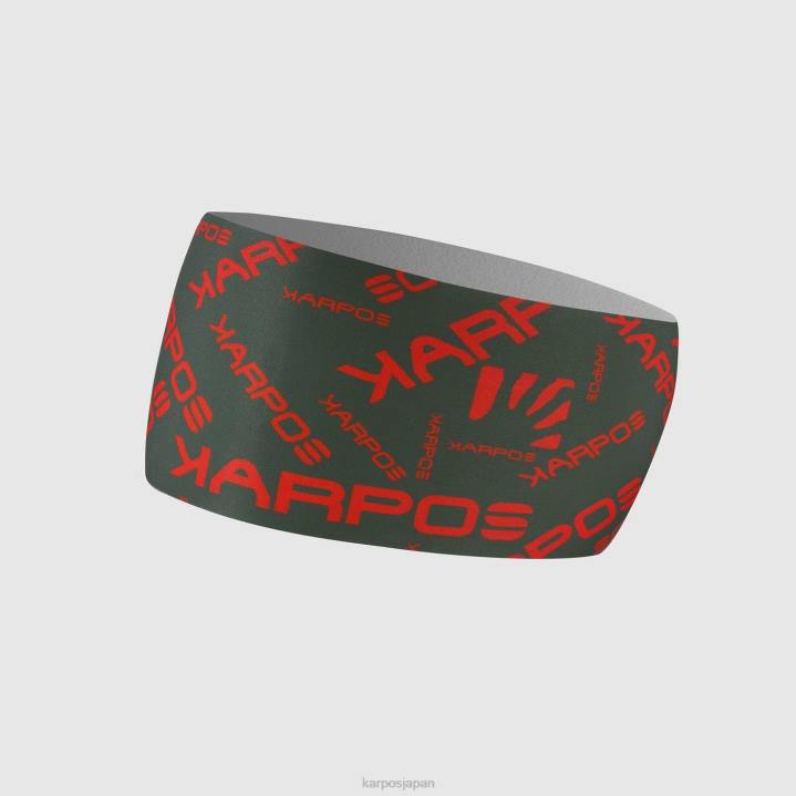 帽子| タイム/スパイシーオレンジ Karpos 男性 ペルモヘッドバンド F4DL837