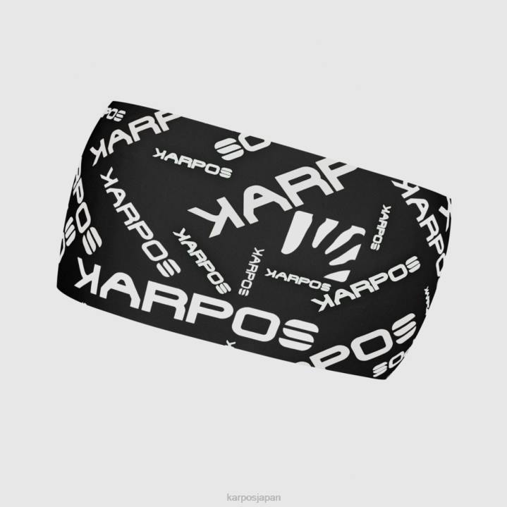 帽子| 黒 Karpos 女性 ラバレドヘッドバンド F4DL846