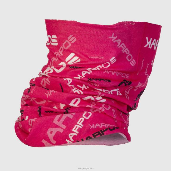 ネックウォーマー| フューシャパープル/ピンクフルオ/ブラック Karpos 男性 ネックウォーマーライト F4DL855