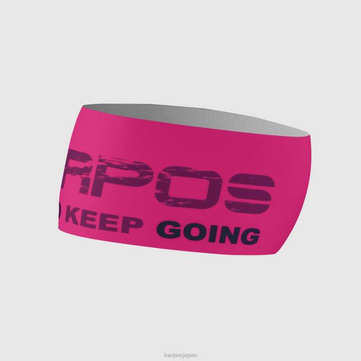 帽子| ピンク/ボイセンベリー/バルカン Karpos 男性 ペルメットヘッドバンド F4DL860