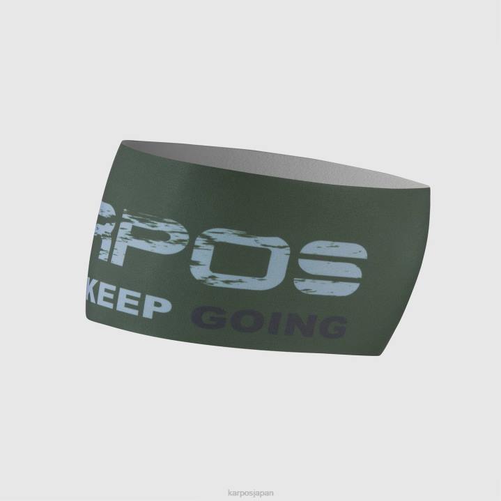 帽子| タイム/アクアスカイ/ブラックサンド Karpos 男性 ペルメットヘッドバンド F4DL863