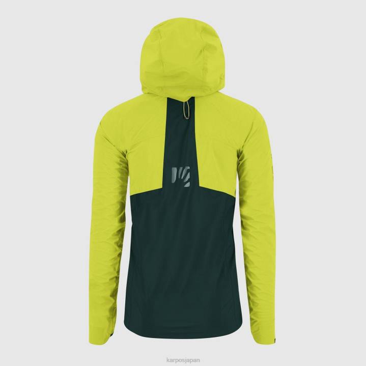 ジャケット| フォレスト/キウイコラーダ Karpos 男性 バルセシアシェルジャケット F4DL8