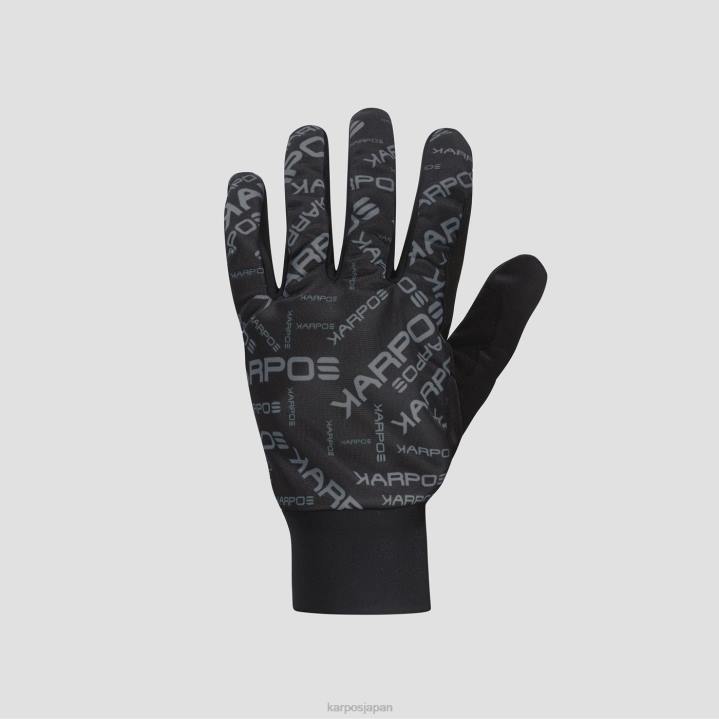 手袋| ブラック/ダークグレー Karpos 男性 レッジェーログローブ F4DL901