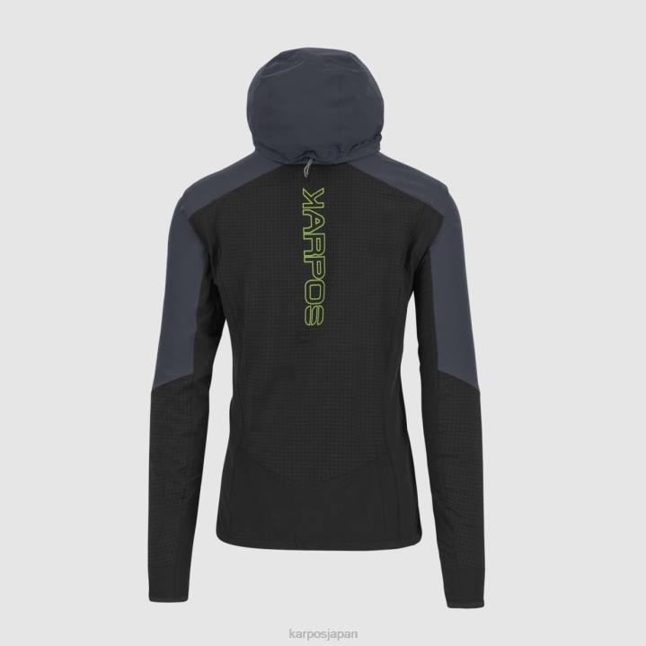 ジャケット| ブラック/オンブルブルー Karpos 男性 リーデ コンバーチブルジャケット F4DL93