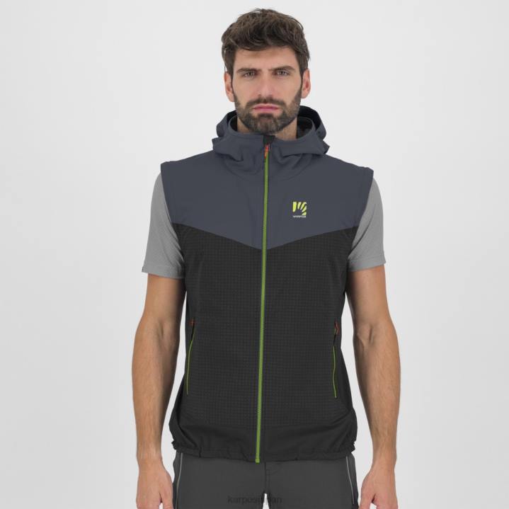 ジャケット| ブラック/オンブルブルー Karpos 男性 リーデ コンバーチブルジャケット F4DL93