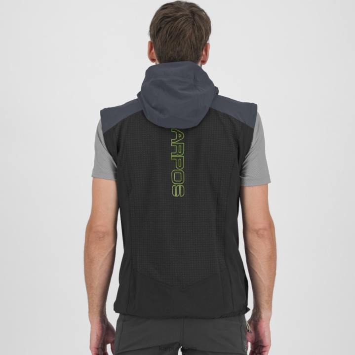 ジャケット| ブラック/オンブルブルー Karpos 男性 リーデ コンバーチブルジャケット F4DL93