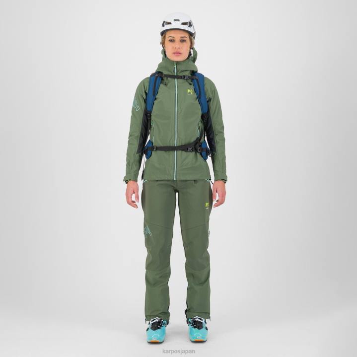 ジャケット| タイム/ブラックサンド Karpos 女性 ストームエボジャケット付き F4DL969