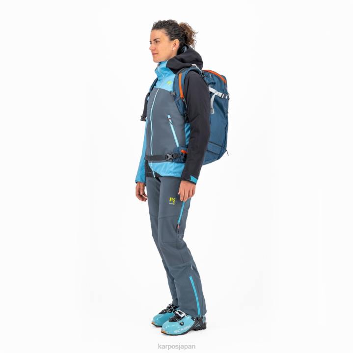 ジャケット| ダークスレート/ブルーアトール/ブラック Karpos 女性 マルモラーダジャケット付き F4DL977