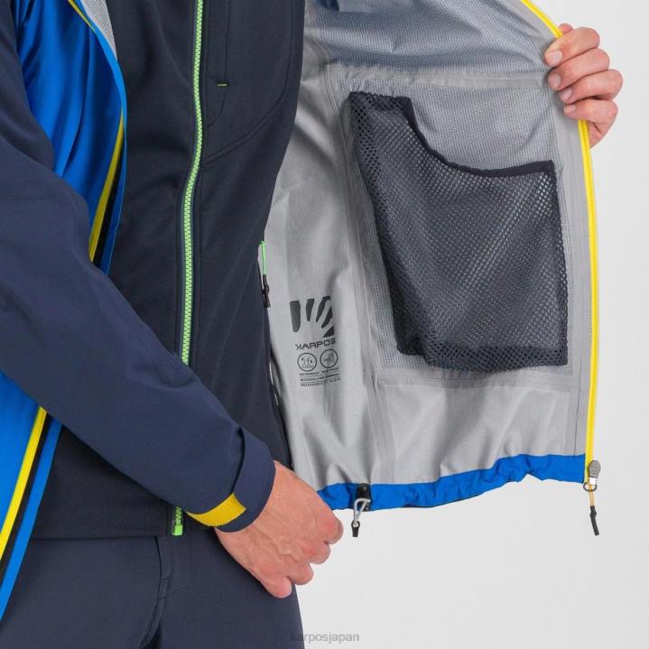ジャケット| インディゴホオジロ/宇宙 Karpos 男性 テンポラルジャケット F4DL98