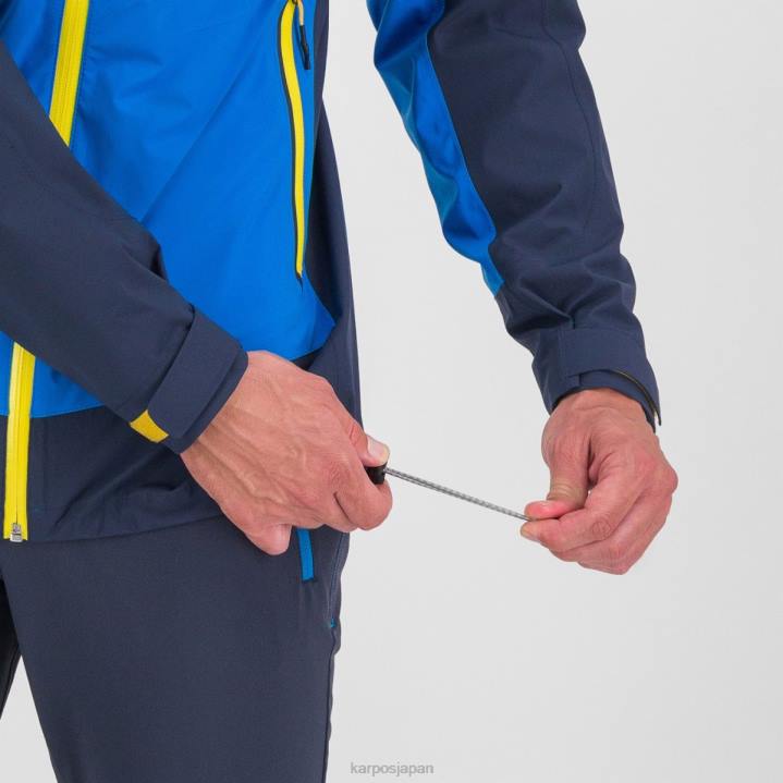 ジャケット| インディゴホオジロ/宇宙 Karpos 男性 テンポラルジャケット F4DL98