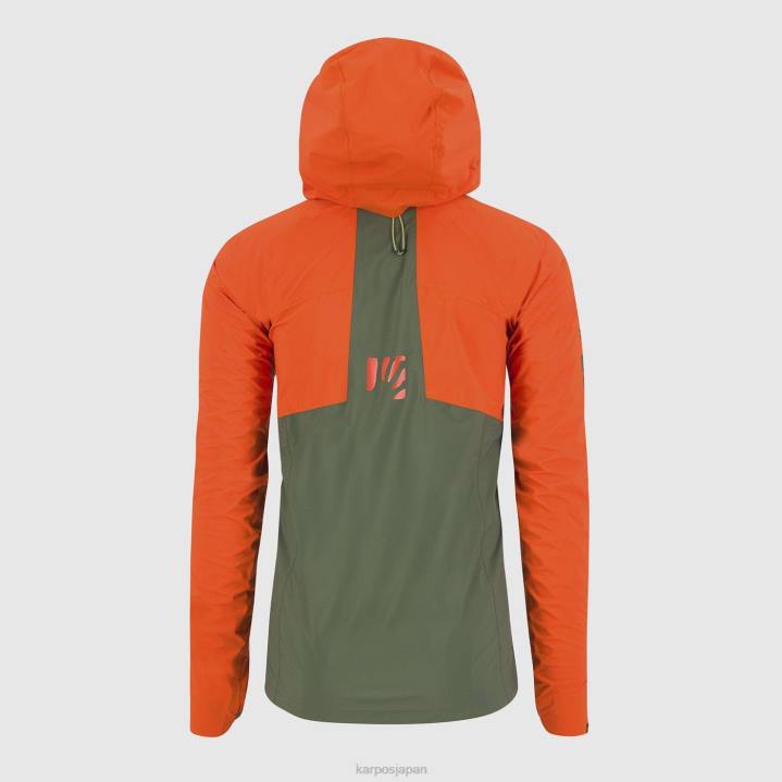 ジャケット| タイム/スパイシーオレンジ Karpos 男性 バルセシアシェルジャケット F4DL9
