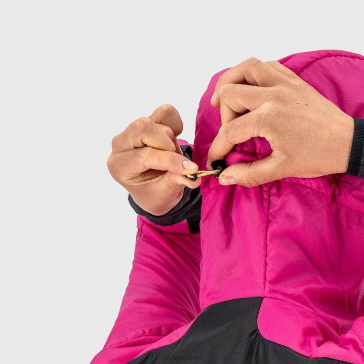 ジャケット| ブラック/キャバレー Karpos 女性 K-パフォーマンス ハイブリッド ジャケット付き F4DL1004