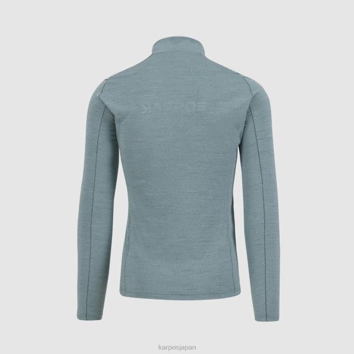 フリース| 北大西洋/ダークスレート Karpos 男性 ポメデス Tシャツ LS F4DL245