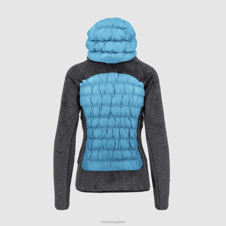 ジャケット| ブルーアトール/ブラック Karpos 女性 スマートWマーマロールジャケット F4DL1028