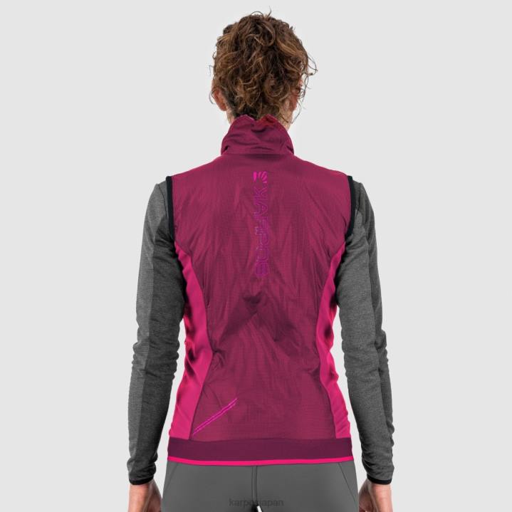 ベスト| ラズベリーの輝き Karpos 女性 フェデラWベスト F4DL1062