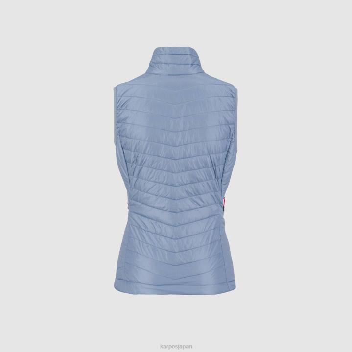 ベスト| 山の春 Karpos 女性 サスプラットWベスト F4DL1070
