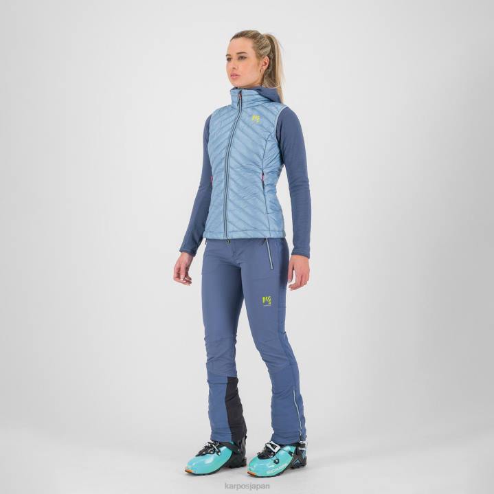 ベスト| 山の春 Karpos 女性 サスプラットWベスト F4DL1070