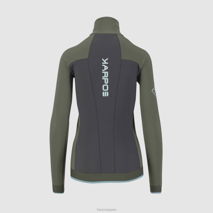 ジャケット| ブラックサンド/タイム Karpos 女性 アラーニャ エヴォ W ジャケット F4DL1073