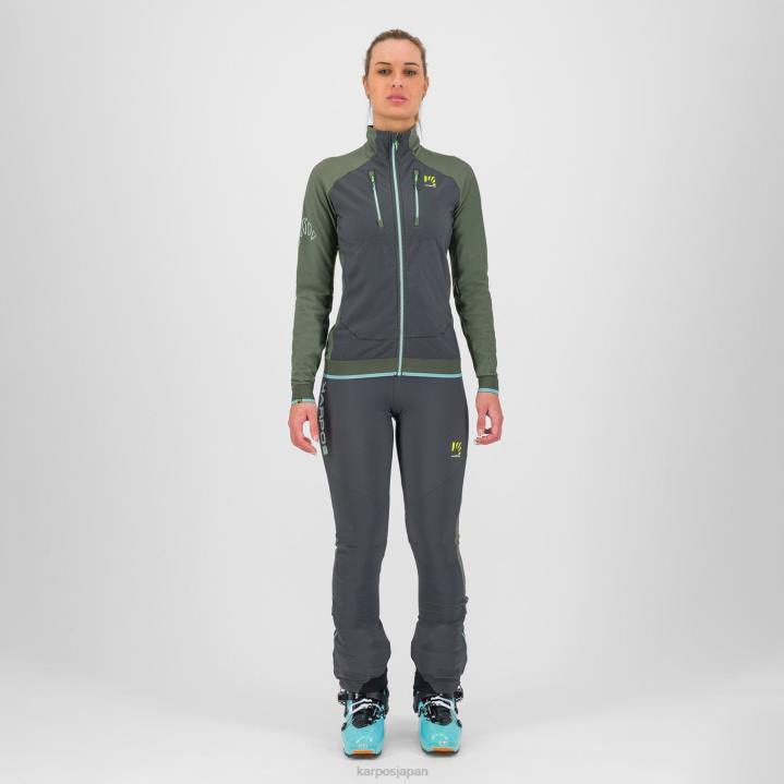 ジャケット| ブラックサンド/タイム Karpos 女性 アラーニャ エヴォ W ジャケット F4DL1073