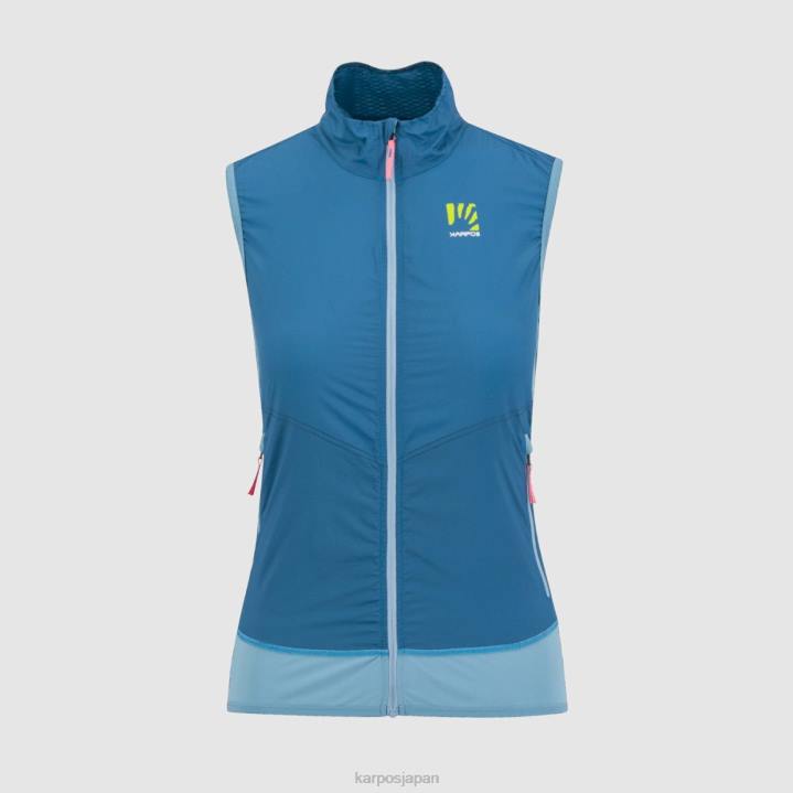 ベスト| コルセア/アドリアティックブルー Karpos 女性 ラバレドWベスト F4DL1107