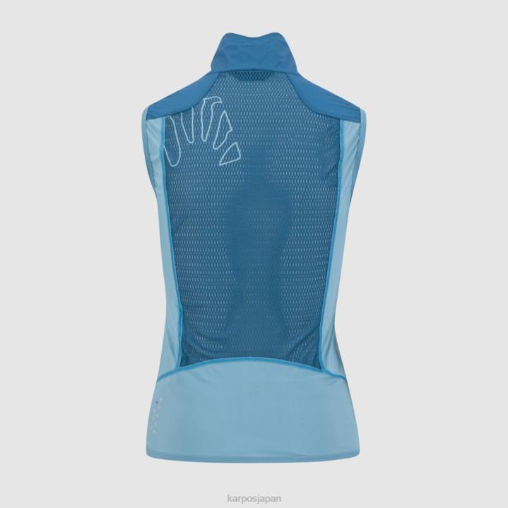 ベスト| コルセア/アドリアティックブルー Karpos 女性 ラバレドWベスト F4DL1107