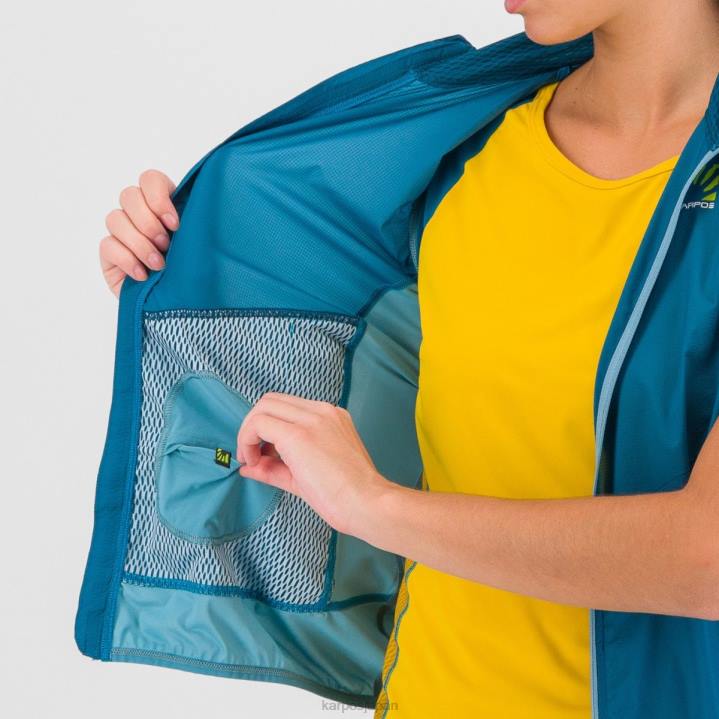 ベスト| コルセア/アドリアティックブルー Karpos 女性 ラバレドWベスト F4DL1107