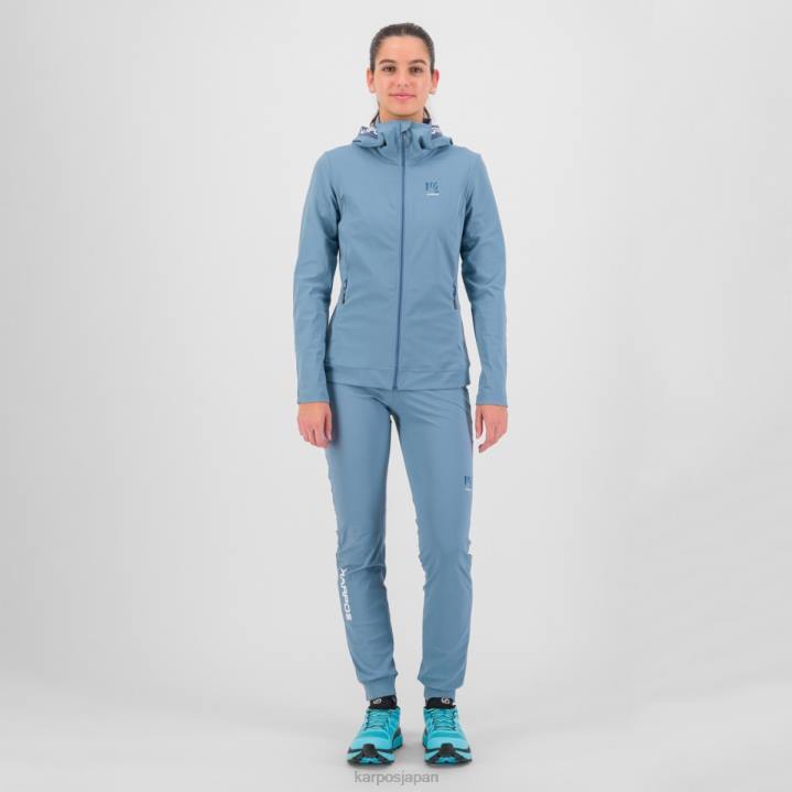 フリース| スプリングレイク/ヴィンテージインディゴ Karpos 女性 イージーフリズ W フルジップ パーカー F4DL1145