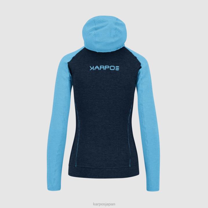 フリース| スカイキャプテン/ブルーアトール Karpos 女性 アンブリッツォーラ W フルジップ パーカー F4DL1164